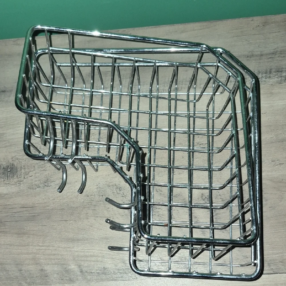 Silver Wire Corner Caddys